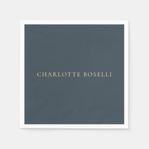 Minimalistische Elegante Klassieke Professionele H Servet