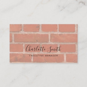 Minimalistische elegante klassieke professionele m visitekaartje