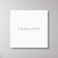 Minimalistische Elegante Klassieke Professionele N
