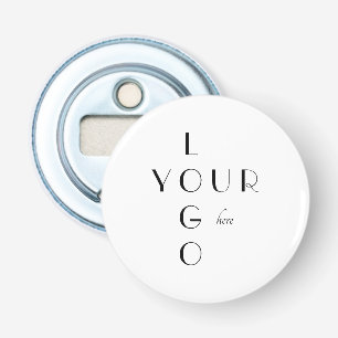 Minimalistische elegante knopflesopener button flesopener