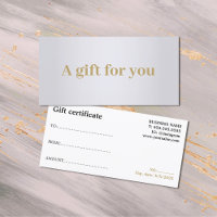 Minimalistische Elegante Nep Zilveren Gouden Zwart