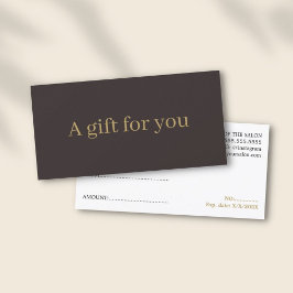 Minimalistische Elegante Nepgoud Ivoren Zwarte Sch