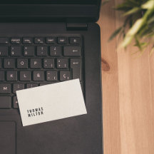 Minimalistische elegante papiertextuur - Zwarte co