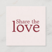 Minimalistische elegante pastelsalon aanbevelingskaartje (Voorkant)