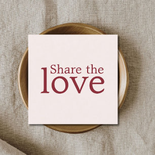 Minimalistische elegante pastelsalon aanbevelingskaartje