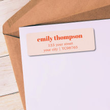 Minimalistische elegante pastelvet