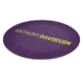 Minimalistische Elegante Professionele Indigo & Ge Snijplank (Hoek)