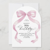 Minimalistische Elegante Roze Coquette Volwassen V Kaart (Voorkant)