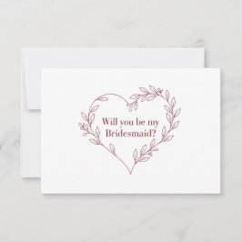 Minimalistische Elegante Troudjeuze Uitnodigingska Kaart