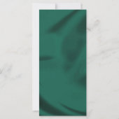 Minimalistische Emerald en Gold Script Welkom Beda (Achterkant)