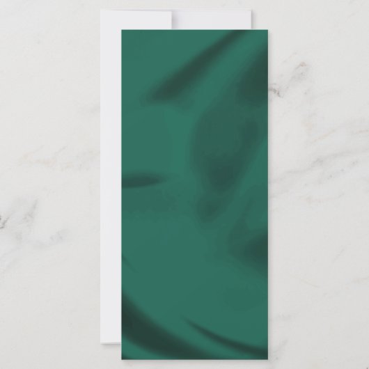 Minimalistische Emerald en Gold Script Welkom Beda (Achterkant)