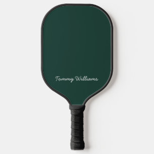 Minimalistische Emerald Green Professional Eenvoud Pickleball Paddle