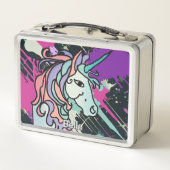 Minimalistische emotionele en mooie eenhoorn (Achterkant)