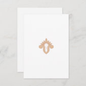 Minimalistische en groovy bedankkaarten | Custom Bedankkaart (Voorkant / Achterkant)