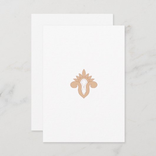 Minimalistische en groovy bedankkaarten | Custom Bedankkaart (Voorkant / Achterkant)