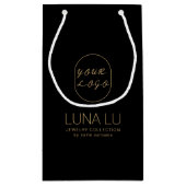 Minimalistische envelop Logo Verzending Papierzak Klein Cadeauzakje (Achterkant)