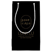 Minimalistische envelop Logo Verzending Papierzak Klein Cadeauzakje (Voorkant)