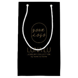 Minimalistische envelop Logo Verzending Papierzak Klein Cadeauzakje