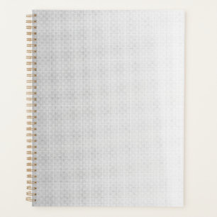 Minimalistische esthetiek voor terug naar school planner