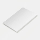 Minimalistische esthetiek voor terug naar school post-it® notes (Schuin)
