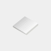 Minimalistische esthetiek voor terug naar school post-it® notes (Schuin)