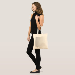 Minimalistische esthetiek voor terug naar school tote bag