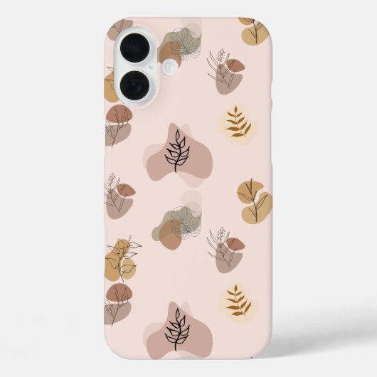 Minimalistische esthetische Abstracte kunst patroo Case-Mate iPhone Case (Achterkant)