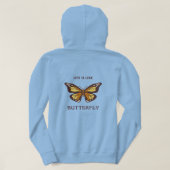 Minimalistische esthetische dames hoodie (Design achterkant)