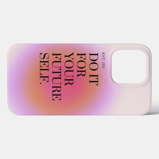 Minimalistische esthetische iPhone-hoesje Case-Mate iPhone Case (Achterkant (horizontaal))
