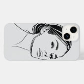 Minimalistische esthetische telefoonhoes | FM_CORN Case-Mate iPhone Case (Achterkant (horizontaal))