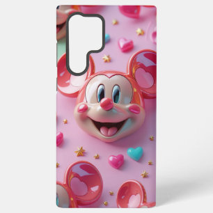 Minimalistische esthetische telefoonhoes   FM_CORN Samsung Galaxy Hoesje