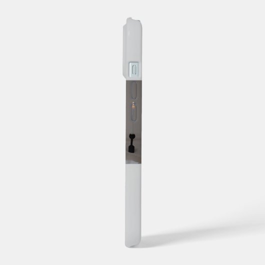 Minimalistische esthetische vibe telefoonhoes iPhone 15 case (Linkerkant)