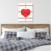 Minimalistische esthetische vormgeving – Inspirere Canvas Afdruk (Insitu (Slaapkamer))