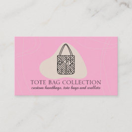 Minimalistische esthetische vrouwelijke boodschapp visitekaartje