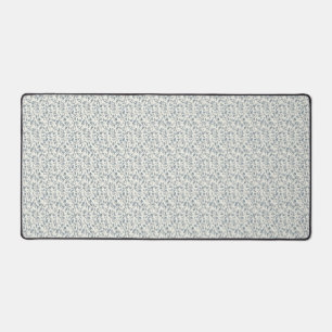 Minimalistische Eucalyptus-sprig in leisteenblauw  Bureaumat