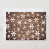 Minimalistische feestkerst met 5 foto's feestdagenkaart (Achterkant)