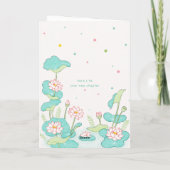 Minimalistische felicitaties kaart (Achterkant)