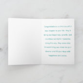 Minimalistische felicitaties kaart (Binnen)