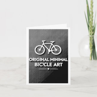 Minimalistische Fiets Kunst