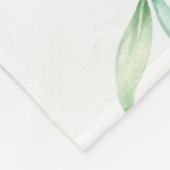 Minimalistische Floral Moederdag Grandma Message Fleece Deken (Hoek)