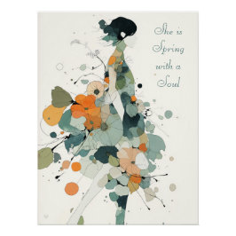 Minimalistische Floral Wall Art Print 1 Perfect Poster