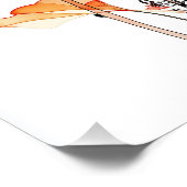 Minimalistische Floral Wall Art Print 2 Perfect Poster (Hoek)