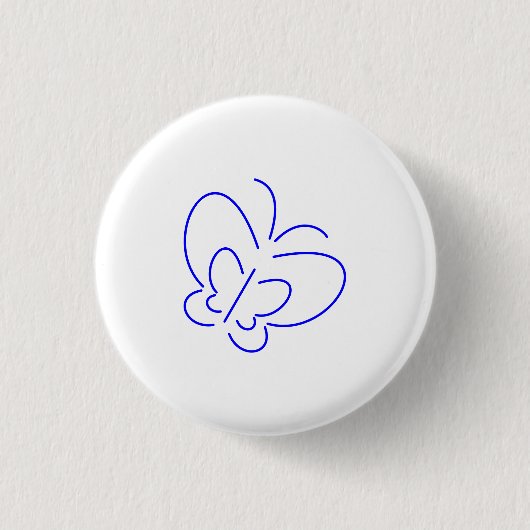 Minimalistische Flying Insect Patches & Buttonnen Ronde Button 3,2 Cm (Voorkant)