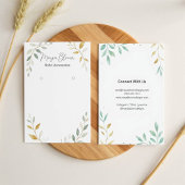 Minimalistische Folder Aangepaste Oorbellen Displa Visitekaartje