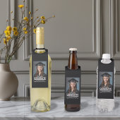 Minimalistische foto 8e klas Afstuderen Aankondigi Flessenhanger