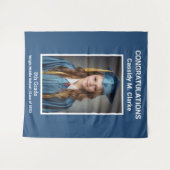 Minimalistische foto 8e klas Afstuderen Achtergron Wandkleed (Voorkant (horizontaal))