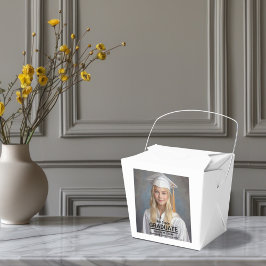 Minimalistische foto 8e klas Afstuderen Bedankdoosjes