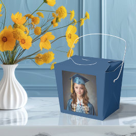 Minimalistische foto 8e klas Afstuderen Bedankdoosjes