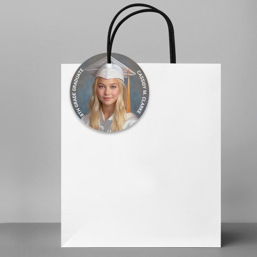 Minimalistische foto 8e klas Afstuderen Bedankjes Labels