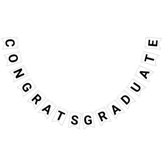 Minimalistische foto 8e klas Afstuderen Bunting Vlaggetjes (Alle)